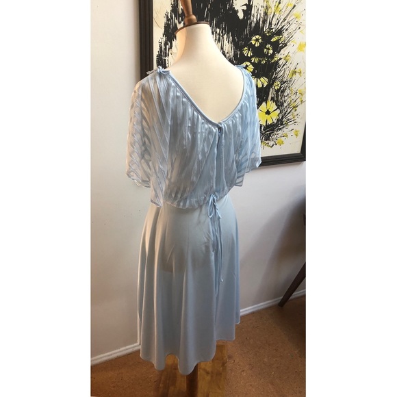 Flawless True Vintage Light Blue Dress - Picture 5 of 8
